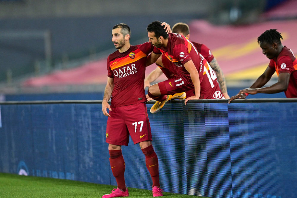  罗马定位球战术奏效，佩莱格里尼世界波破门