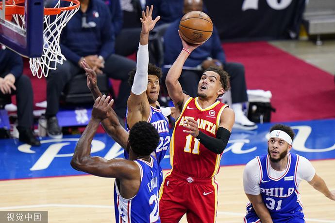  特雷杨助攻上双老鹰轻取魔术稳固东部第五排名