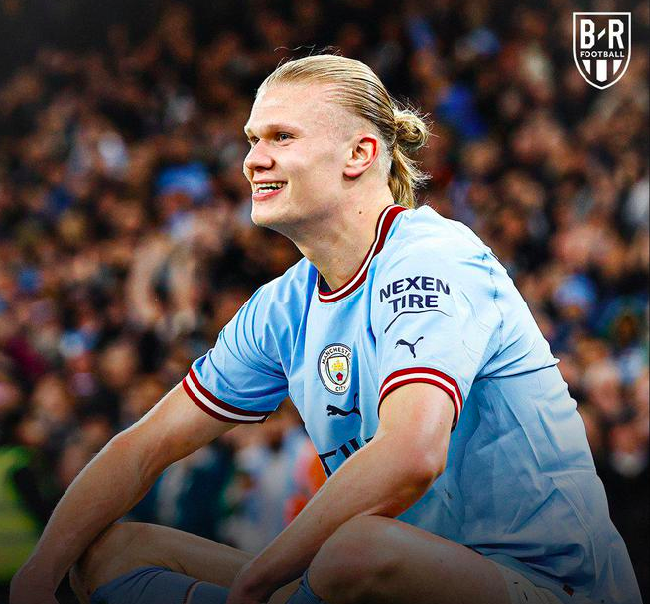  哈兰德连续七轮破门追平英超历史最长纪录  